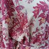 Picture of Linen kimono "Chinoiserie", bordeux