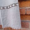 Picture of Luxuriuos apron with laces, natural