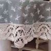 Picture of Tablecloth with dragonflies and offwhite laces, diam.170cm.